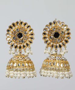 large dhoki earrings