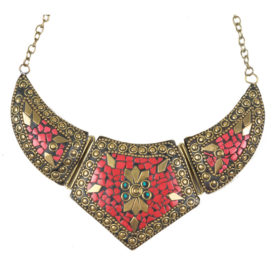 Afghani Statement Necklace